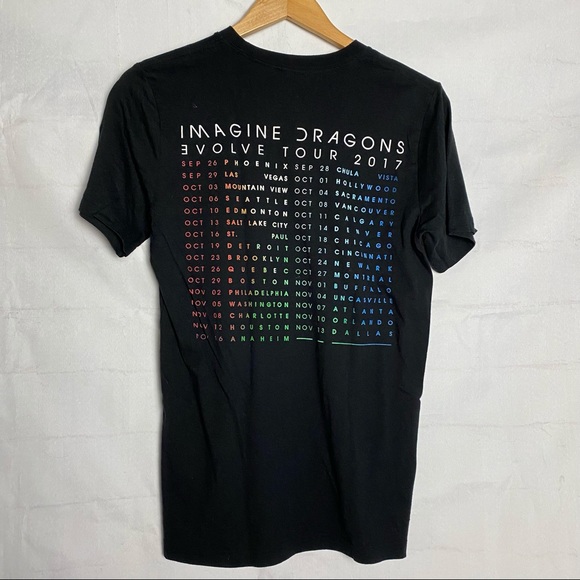 Imagine Dragons Tour Graphic Tee 2017 - Picture 4 of 7
